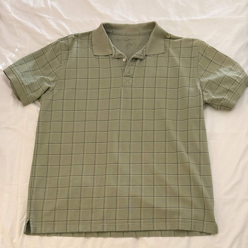 Van Heusen Green Polo